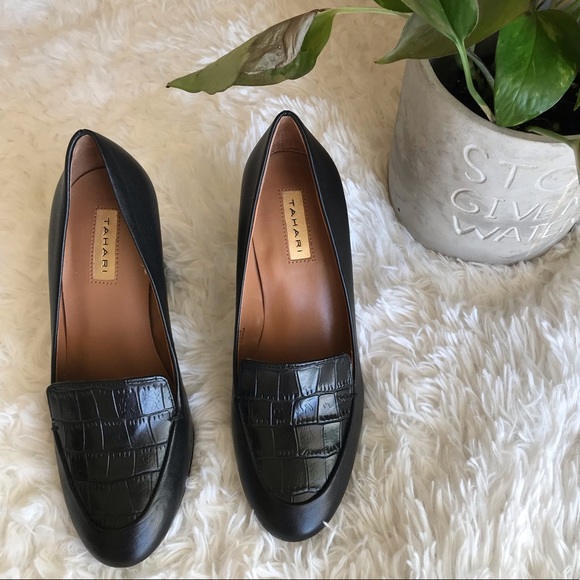 Tahari Shoes - Tahari | “Fury” Black Pump Career heel size 5.5